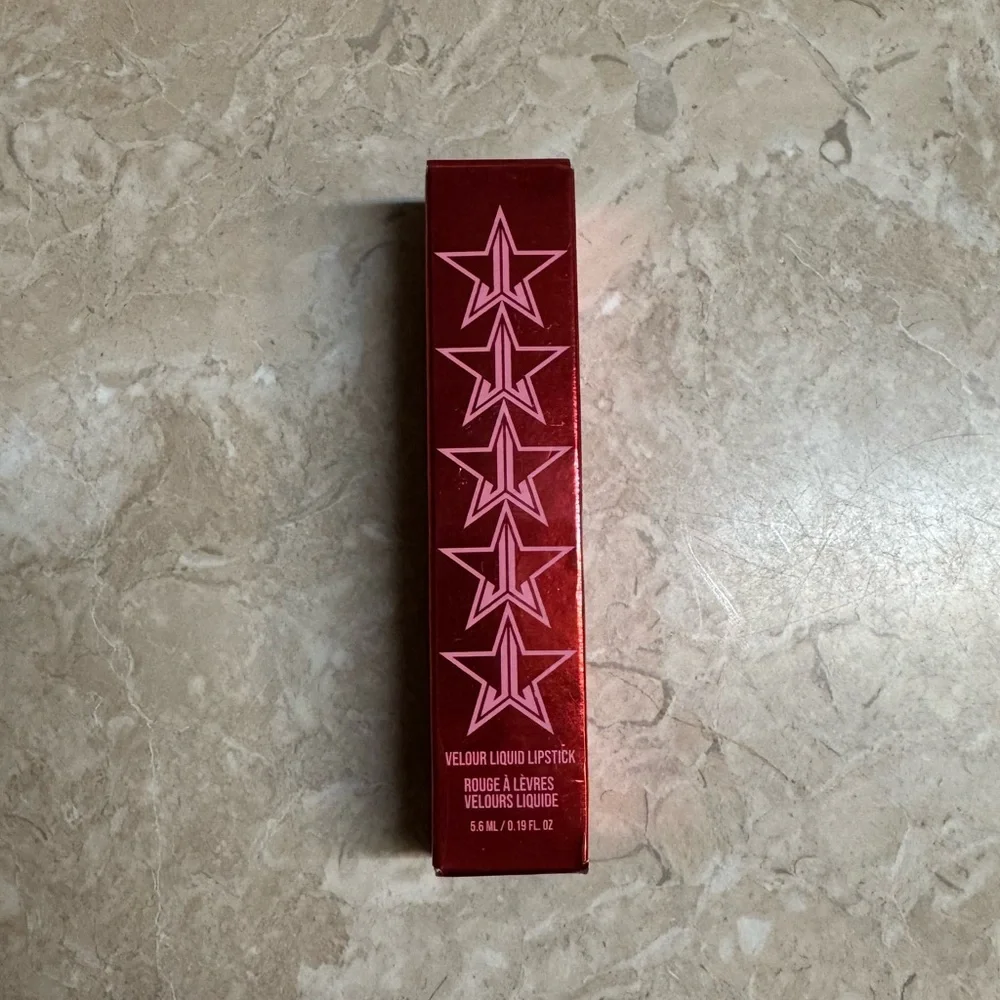 JEFFREE STAR Velour Liquid Lipstick CUT THROAT LOVE Red NEW IN BOX